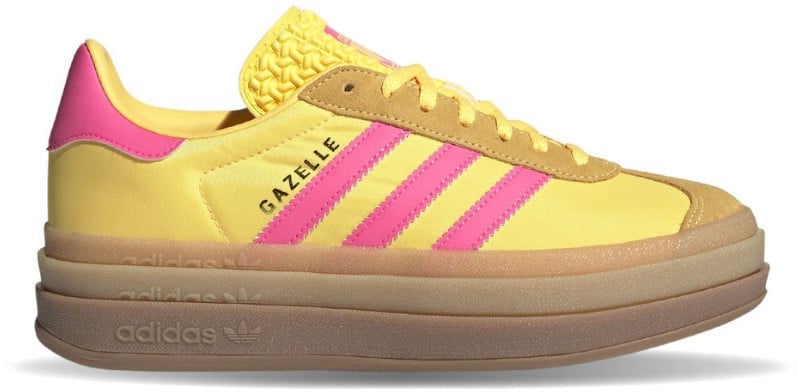 Adidas Adidas Gazelle Bold Spark Lucid Pink Geel