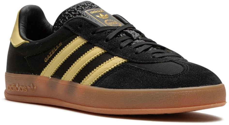 Adidas Gazelle Indoor Core Black / Almost Yellow / Gum Geel