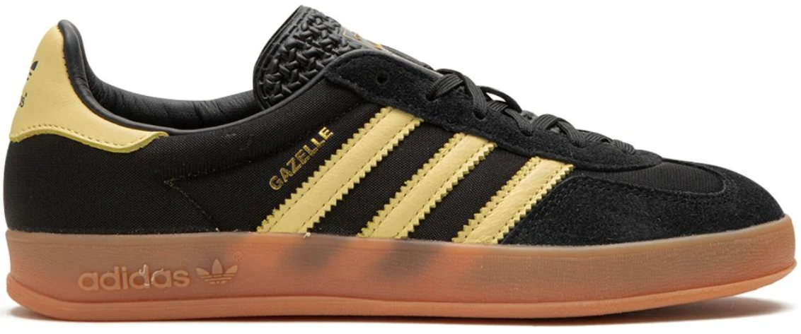 Adidas Gazelle Indoor Core Black / Almost Yellow / Gum Geel