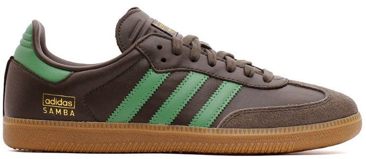 Adidas Adidas Samba OG Shadow Olive Preloved Green Zwart