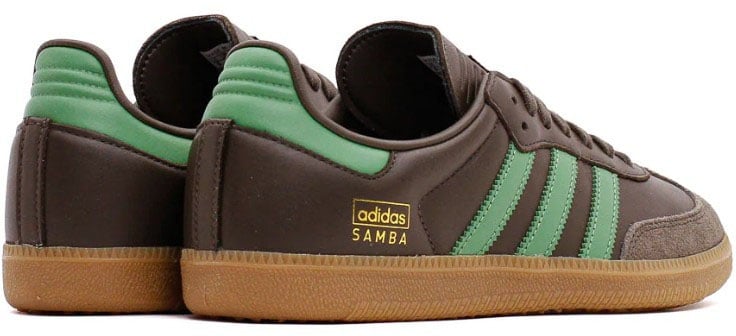 Adidas Adidas Samba OG Shadow Olive Preloved Green Zwart