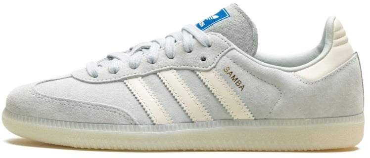 Adidas Adidas Samba OG Wonder Silver Blauw