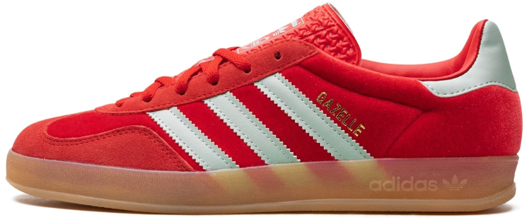 Adidas Adidas Gazelle Indoor Better Scarlet Hazy Green Rood