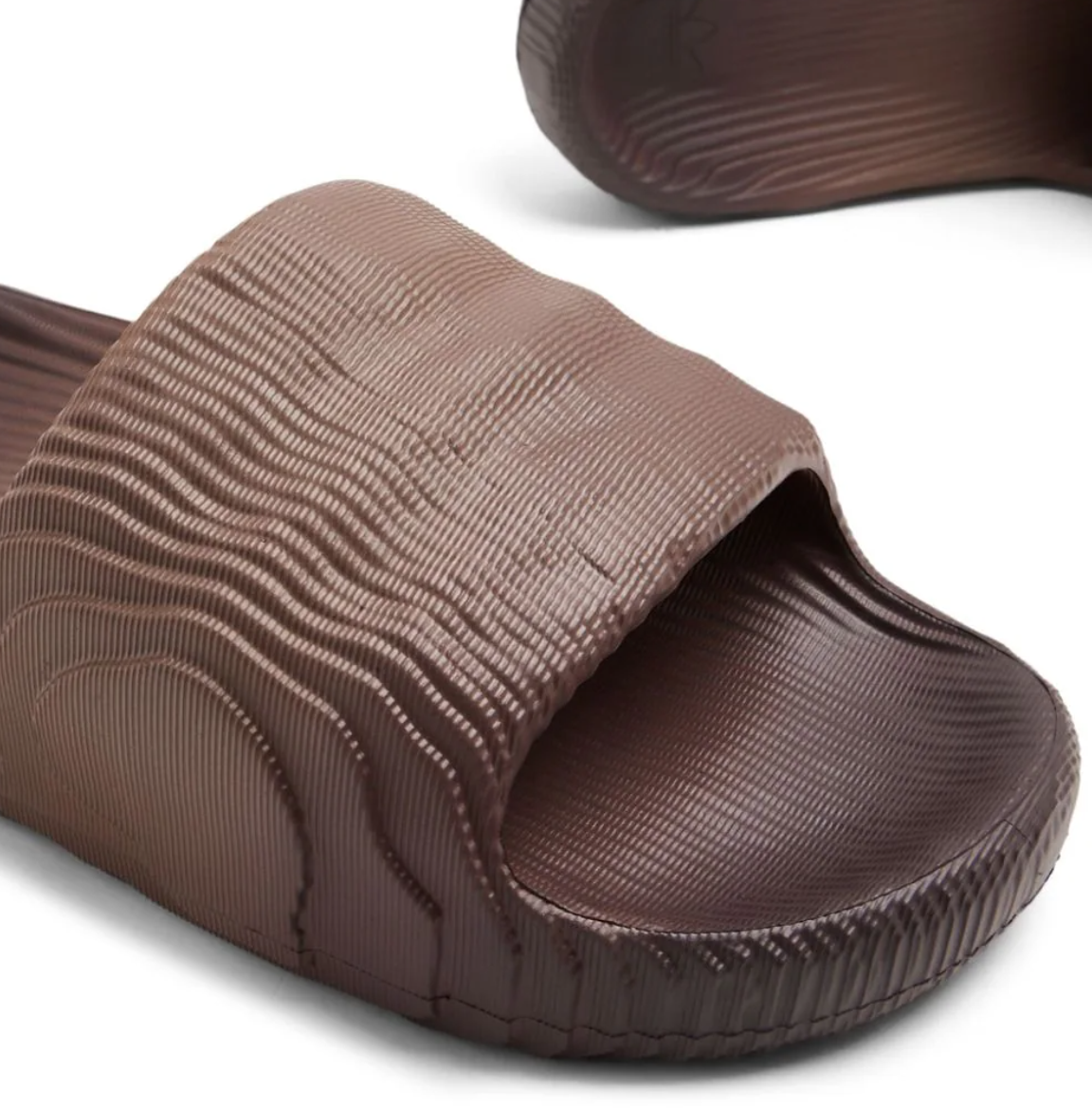 Adidas Adilette 22 Preloved Brown / Shadow Brown / Core Black Zwart