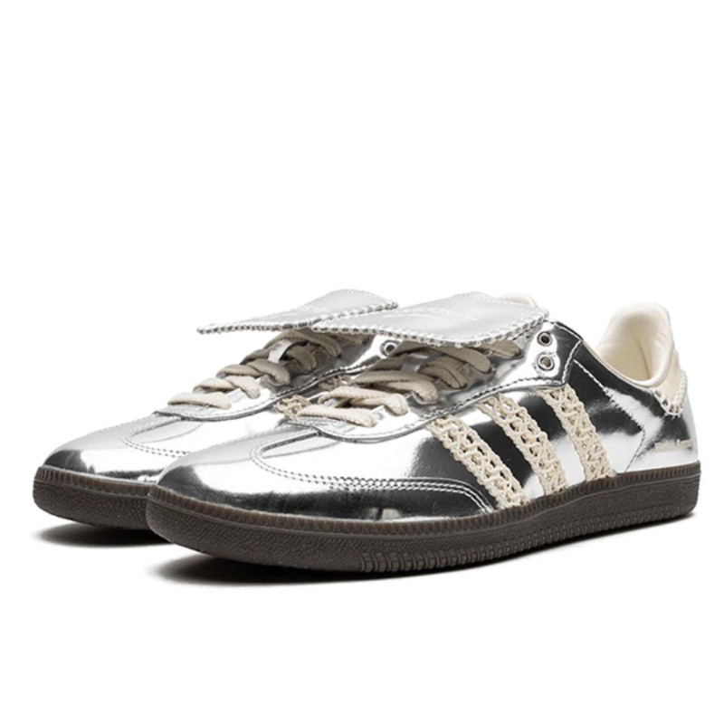 Adidas Adidas Samba Wales Bonner Silver Grijs