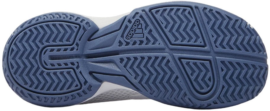 Adidas Sneakers Courtflash K White/Blue JR Wit