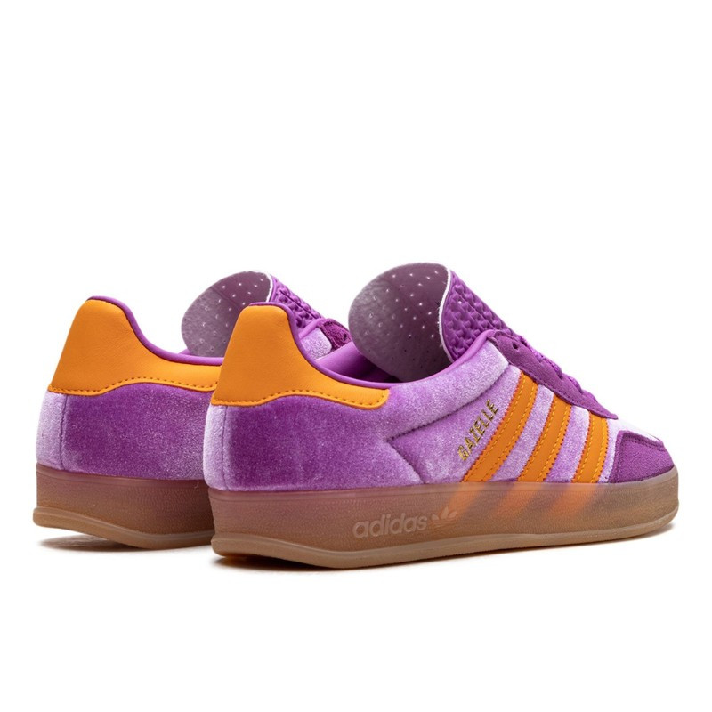 Adidas Adidas Gazelle Indoor Purple Burst Velvet Paars
