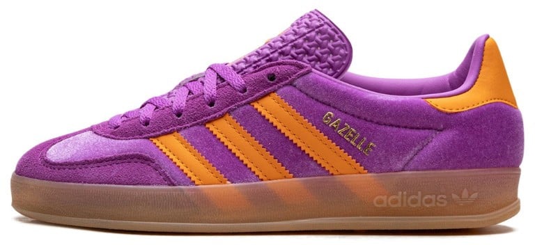 Adidas Adidas Gazelle Indoor Purple Burst Velvet Paars