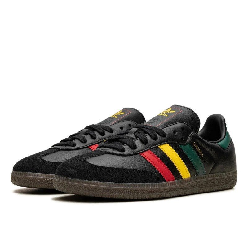 Adidas Adidas Samba OG Black Rasta Zwart