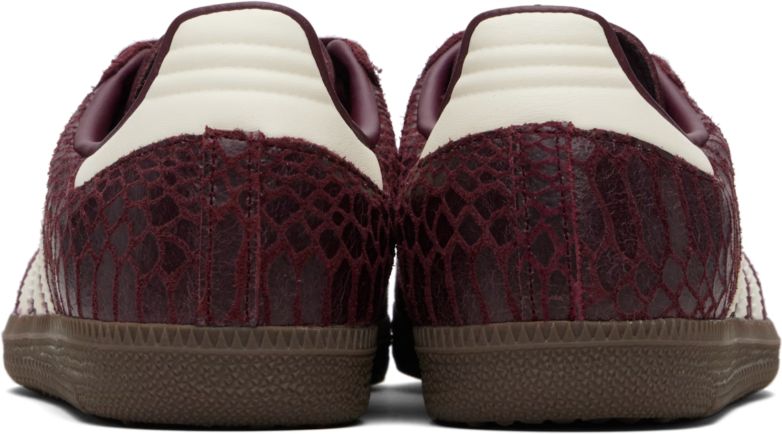 Adidas Samba Og W Maroon/crewht/goldmt Rood