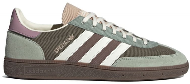 Adidas Adidas Handball Spezial Silver Green Cream White Groen