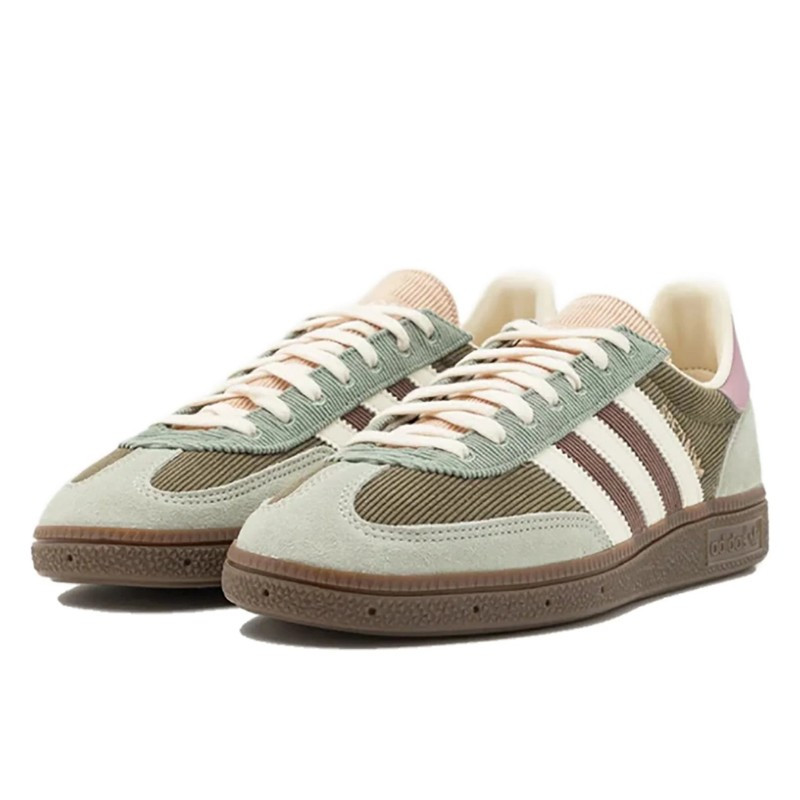Adidas Adidas Handball Spezial Silver Green Cream White Groen