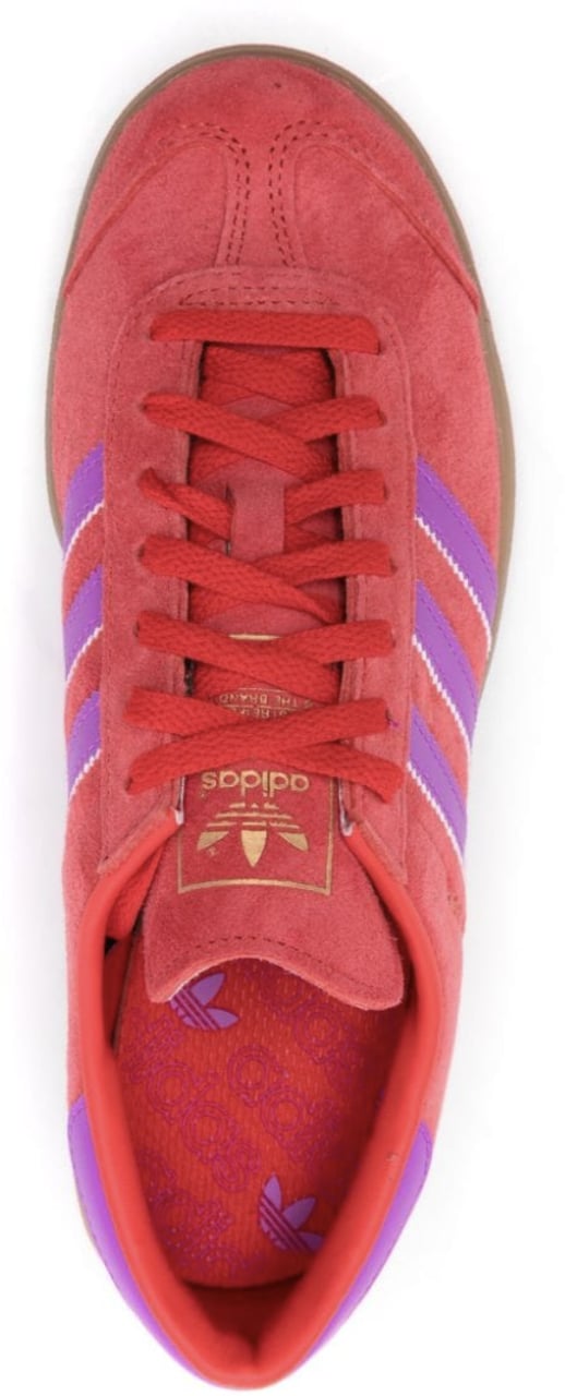 Adidas Hamburg W Red/purple Burst/gum 3 Divers