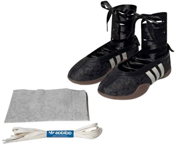 Adidas Taekwondo Mei Ballet Liberty London Black Floral Gum Zwart