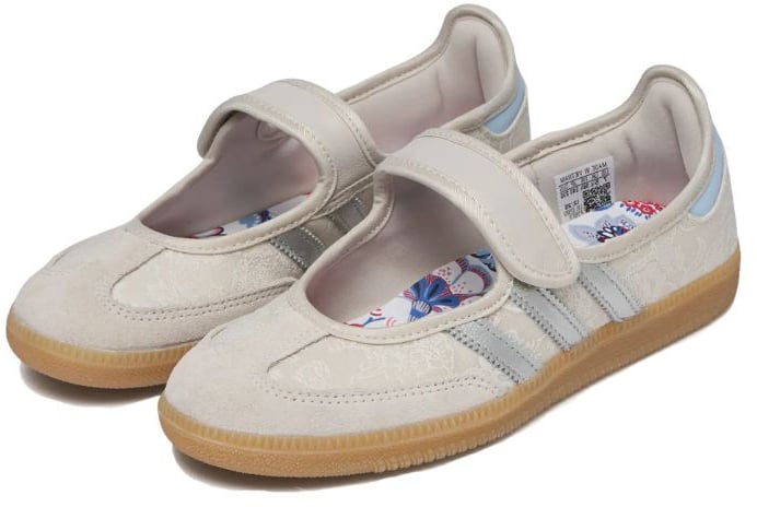 Adidas Samba Jane Liberty London Chalk Pearl Silver Wit