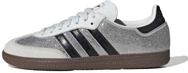 Adidas Adidas Samba OG Rhinestone Crystal White Silver Wit