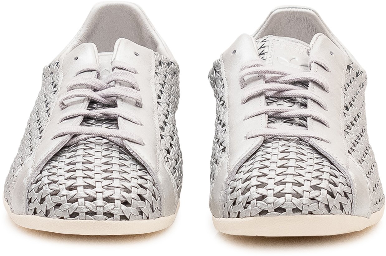 Adidas Sneakers Stan Smith Basse Intrecciate Wit