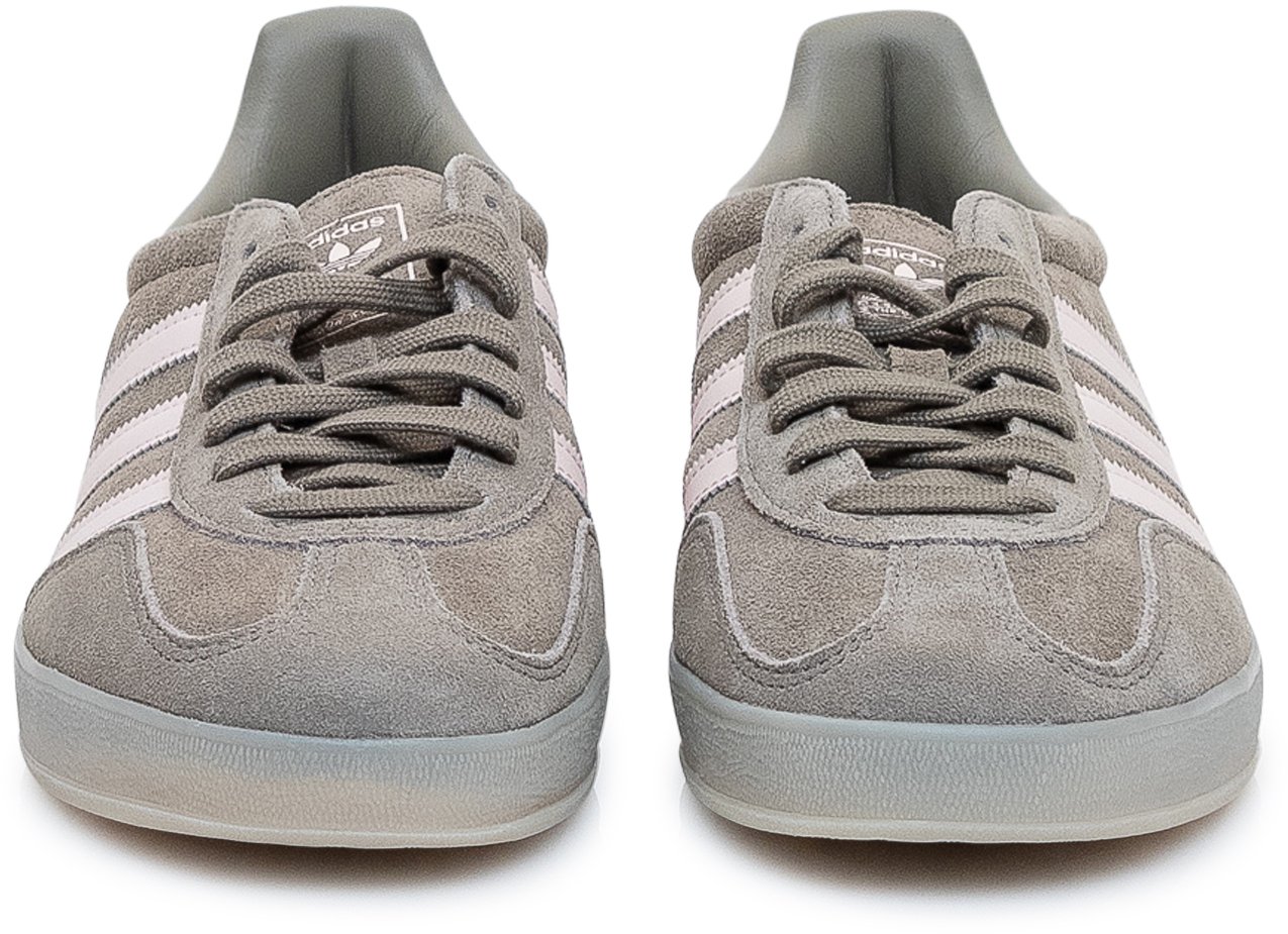 Adidas Sneaker Gazelle Indoor con Lacci Grijs