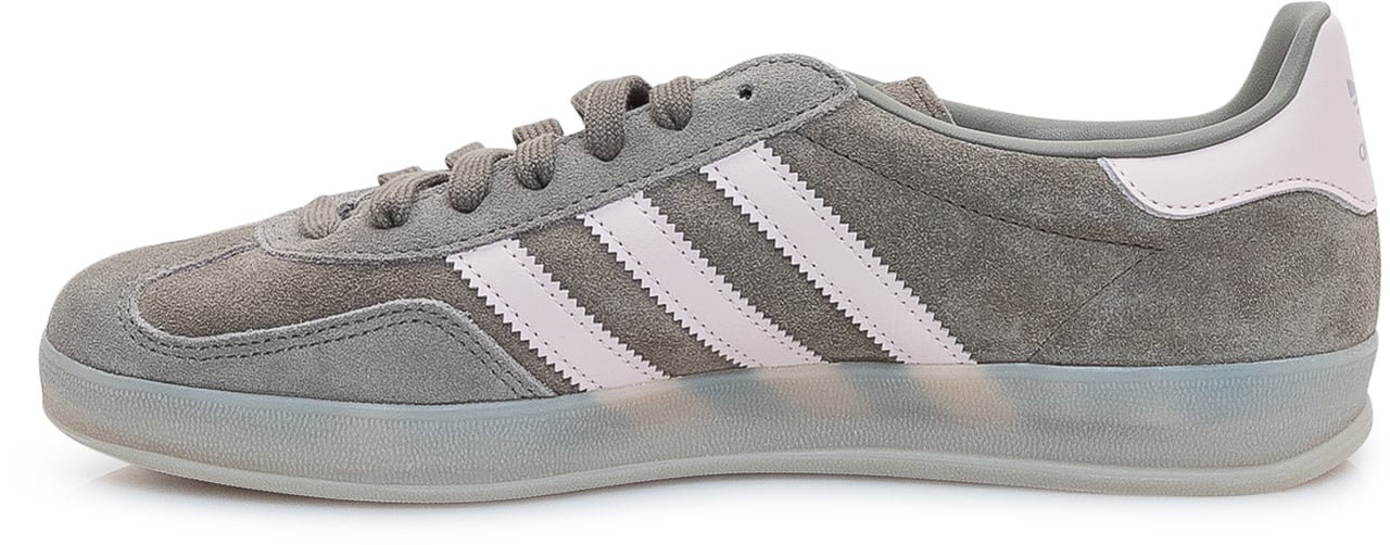 Adidas Sneaker Gazelle Indoor con Lacci Grijs
