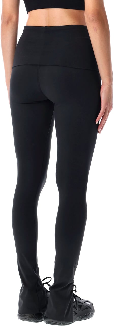 Adidas Leggings Front Slit Nero Zwart