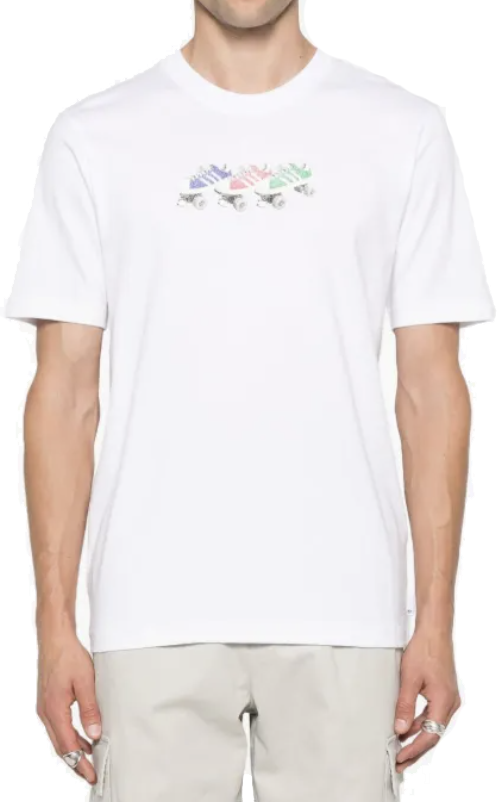 Adidas Q12 Tee Roller White Wit