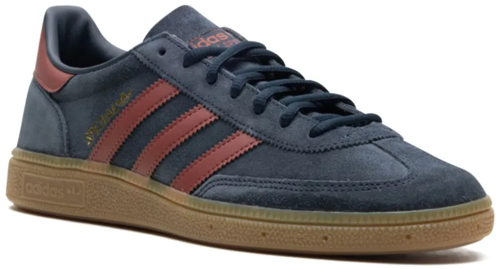 Adidas Handball Spezial Aurora Ink/wild Sepia/gold Met Blauw