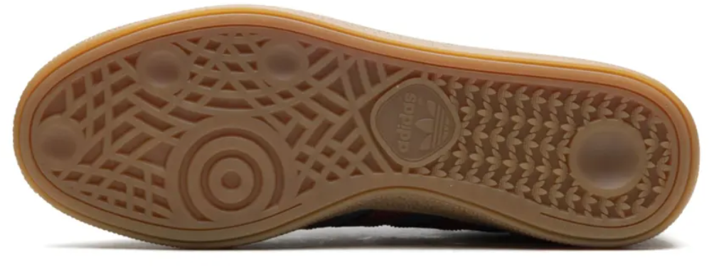 Adidas Handball Spezial Aurora Ink/wild Sepia/gold Met Blauw