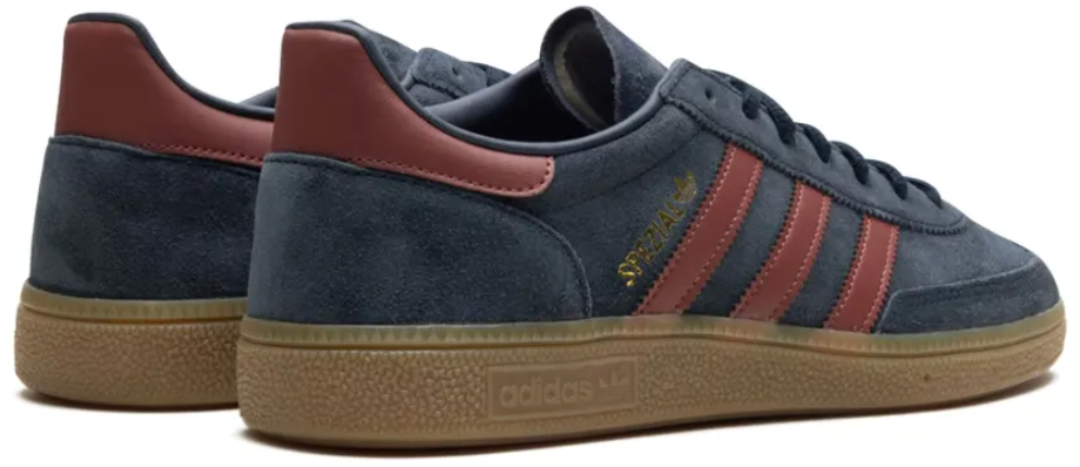 Adidas Handball Spezial Aurora Ink/wild Sepia/gold Met Blauw