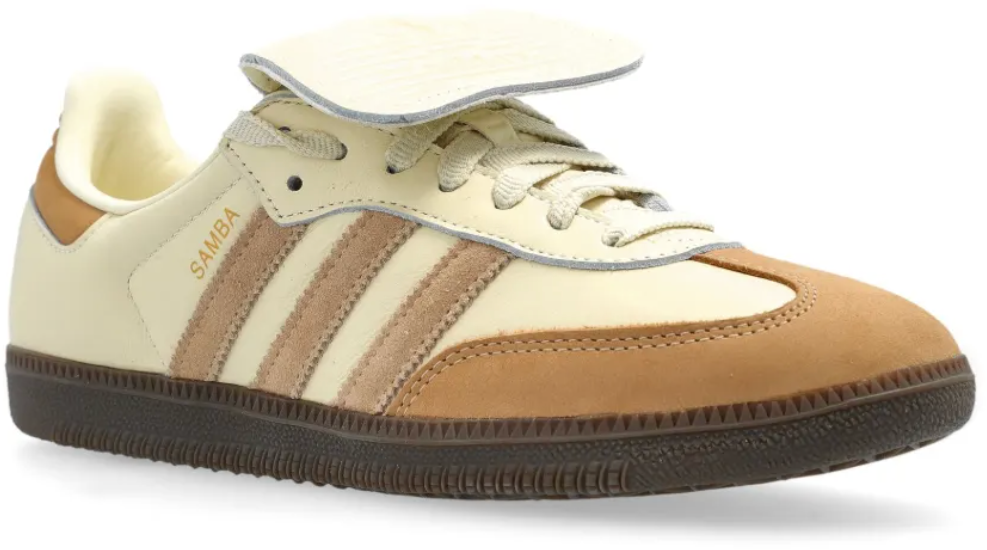 Adidas Samba Lt W Cream White/warm Sandstone/gold Met Wit
