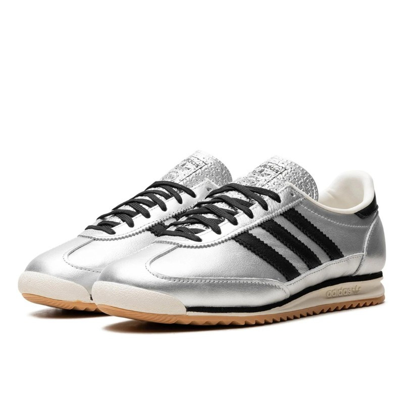 Adidas Adidas SL 72 Silver Metallic Black Grijs