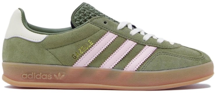 Adidas Adidas Gazelle Indoor Focus Olive Groen