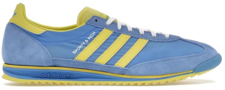 Adidas Sl72 X Sporty & Rich Sweden Pack Sneakers Blauw