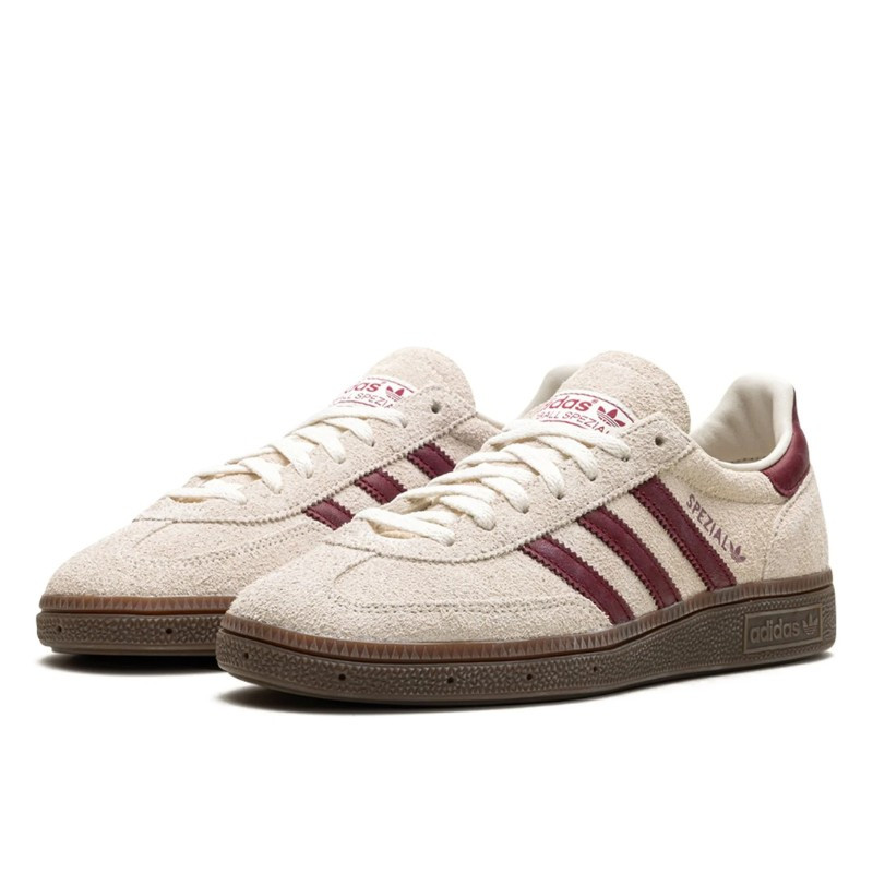 Adidas Adidas Handball Spezial Off White Collegiate Burgundy Divers