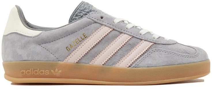 Adidas Adidas Gazelle Indoor Grey Sandy Pink Lichtgrijs