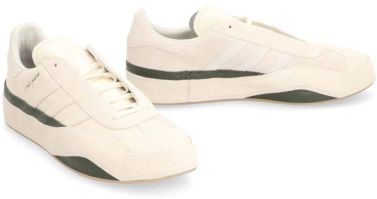 Adidas Adidas Y-3 Gazzelle Suede Sneakers Wit