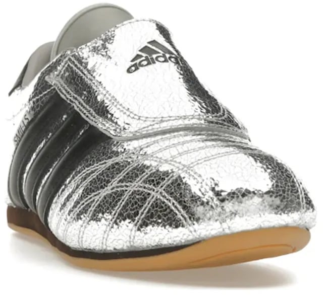 Adidas adidas Taekwondo Silver Metallic Black (Women's) Zwart