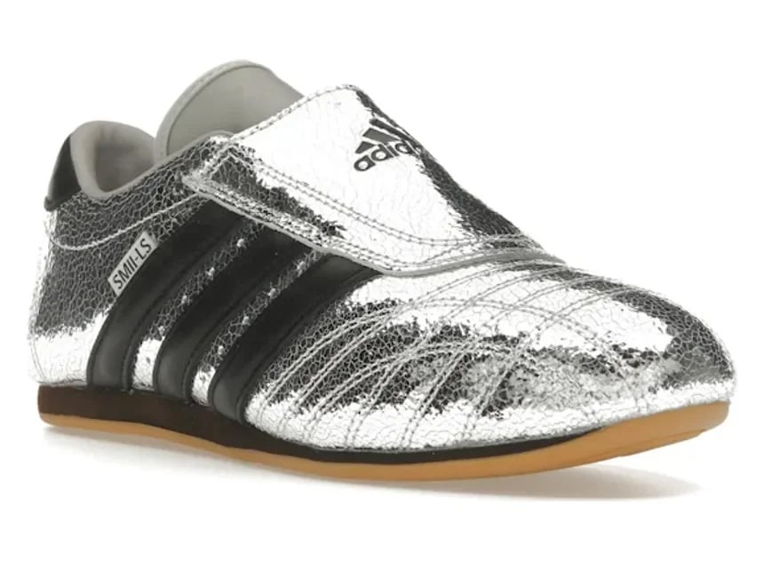 adidas Taekwondo Silver Metallic Black (Women's) Zwart