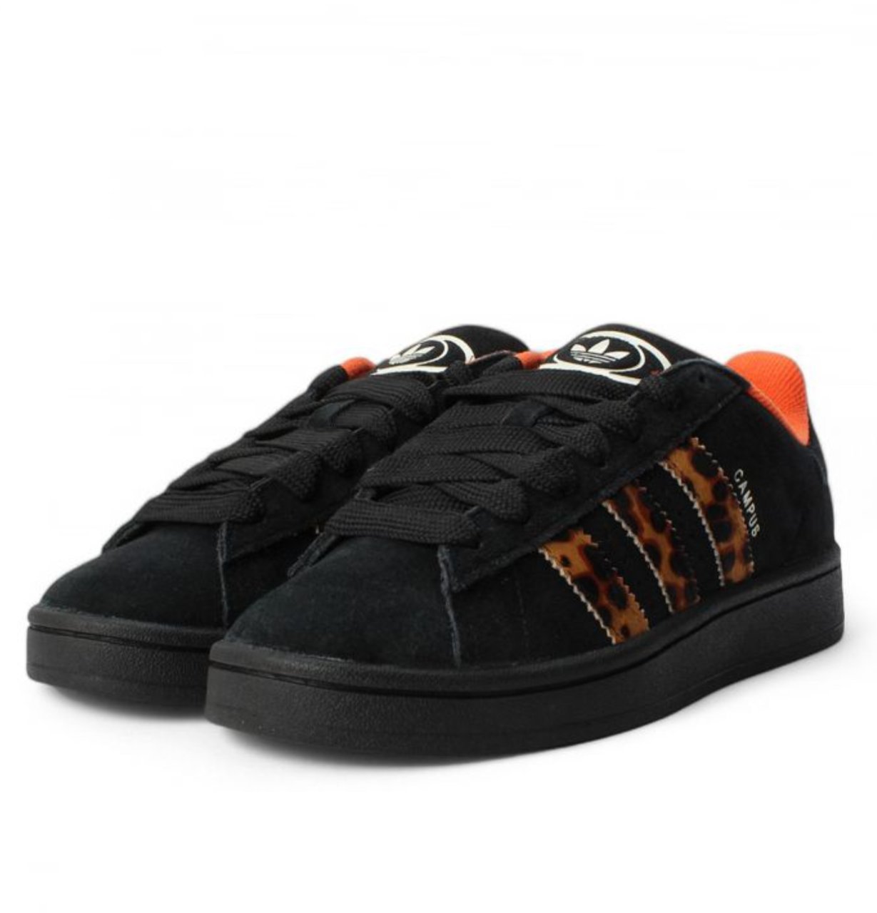 Adidas Campus 00s W Crewht/cblack/actpur Zwart