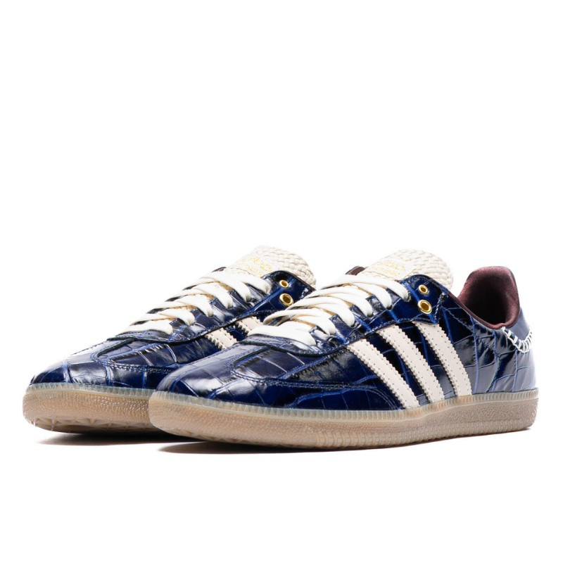 Adidas Adidas Samba Wales Bonner Navy Croc Zwart