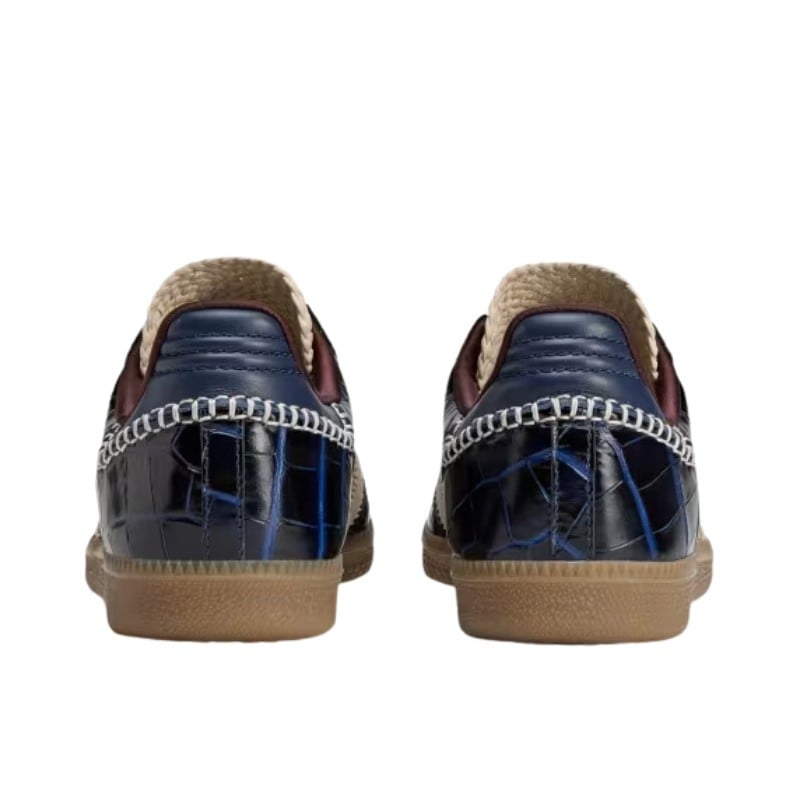 Adidas Adidas Samba Wales Bonner Navy Croc Zwart