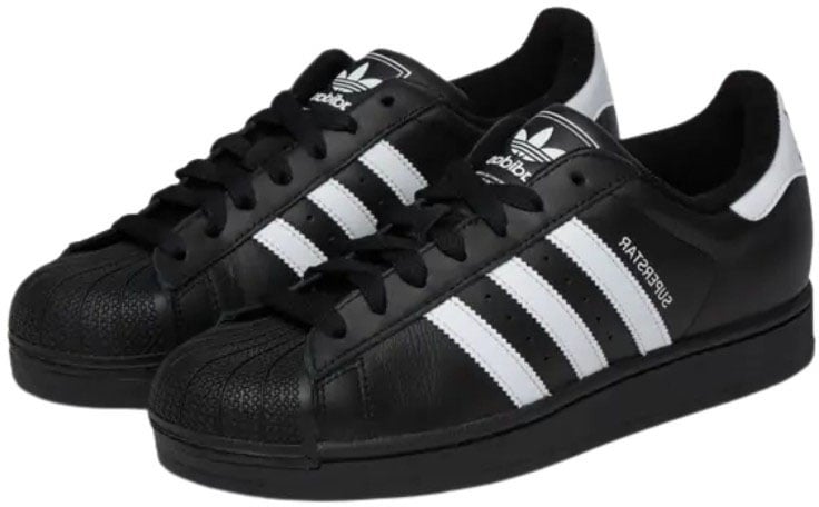Adidas Adidas Superstar 2 Core Black Cloud White Zwart