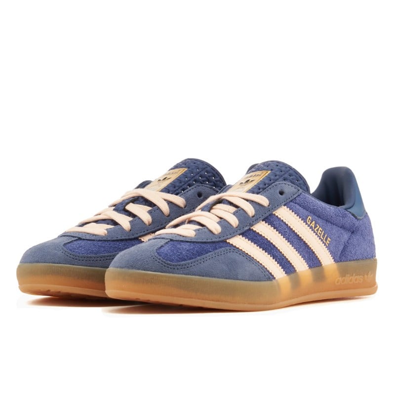 Adidas Adidas Gazelle Indoor Dark Blue Bliss Orange Grijs