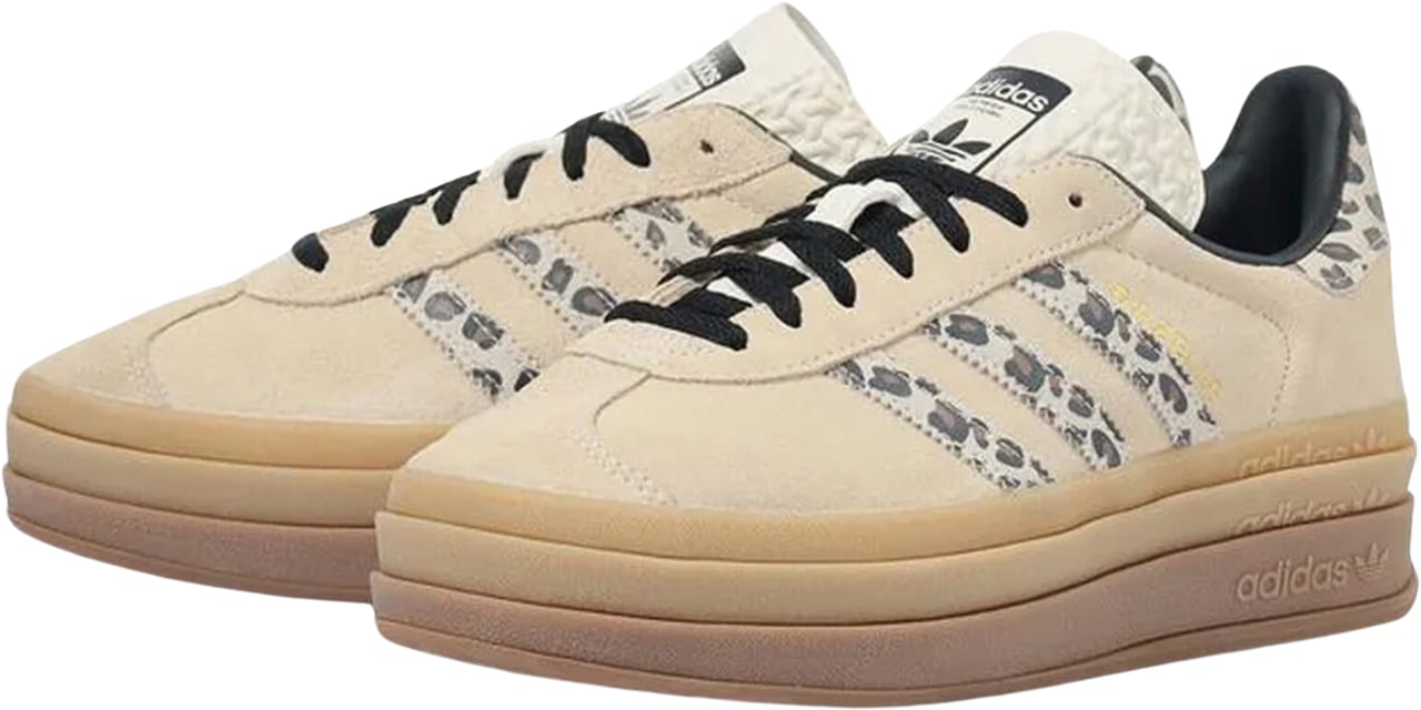 Adidas Adidas Gazelle Bold Cream Black Leopard Divers