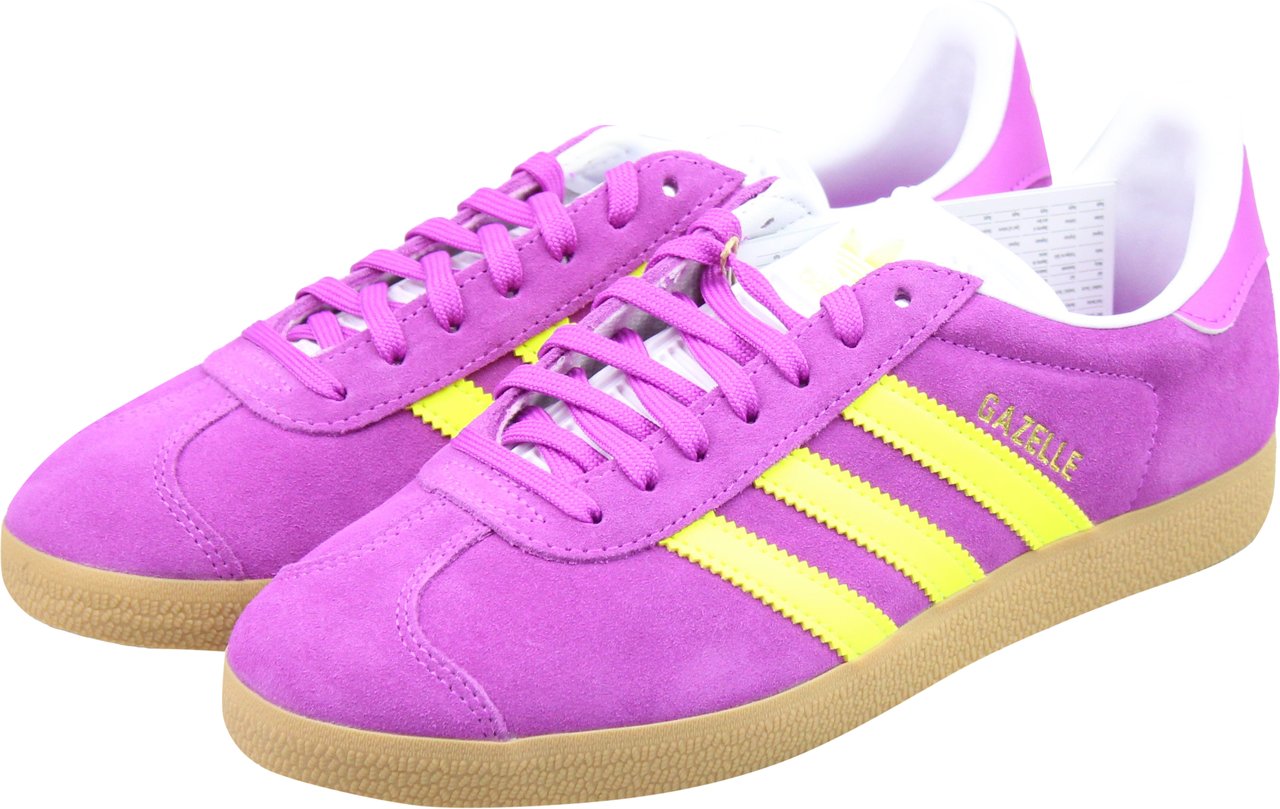 Adidas Adidas Gazelle 'Purple Burst Solar Yellow' Paars