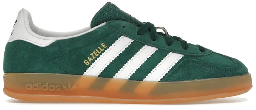 Adidas adidas Gazelle Indoor Collegiate Green Cloud White Gum Wit