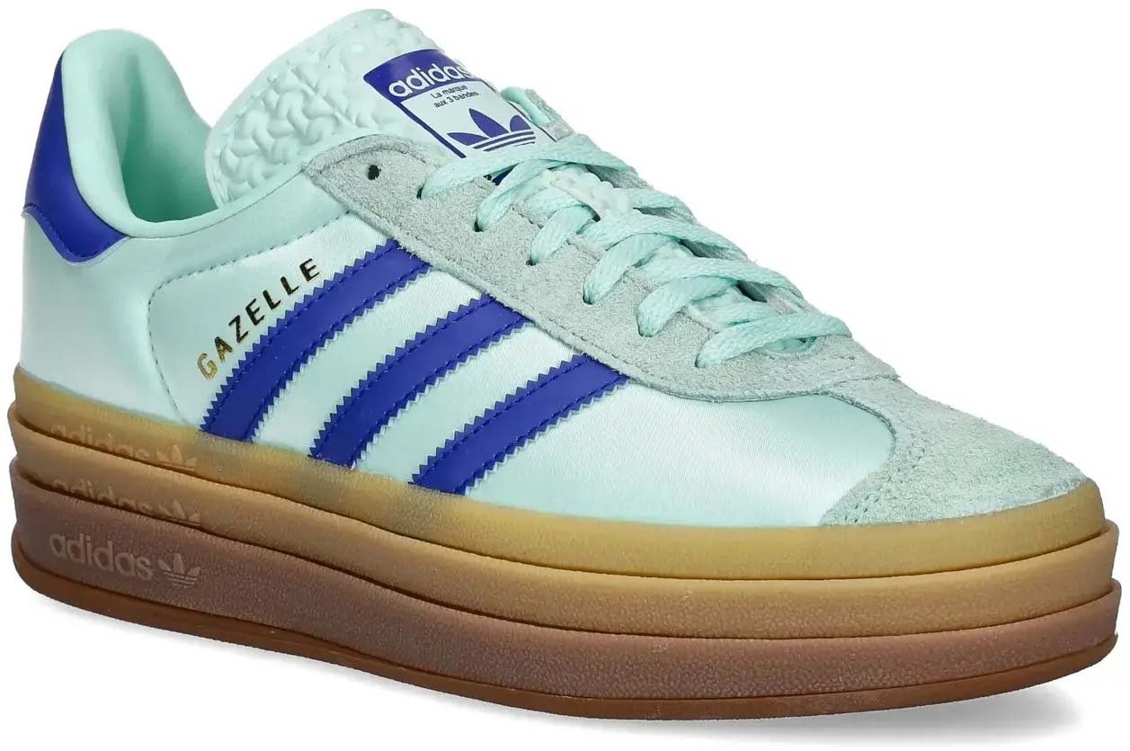Adidas Gazelle Bold W Clemin/lucblu/goldmt Blauw
