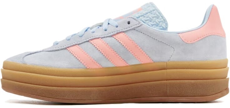 Adidas Adidas Gazelle Bold Baby Blue Pink Blauw