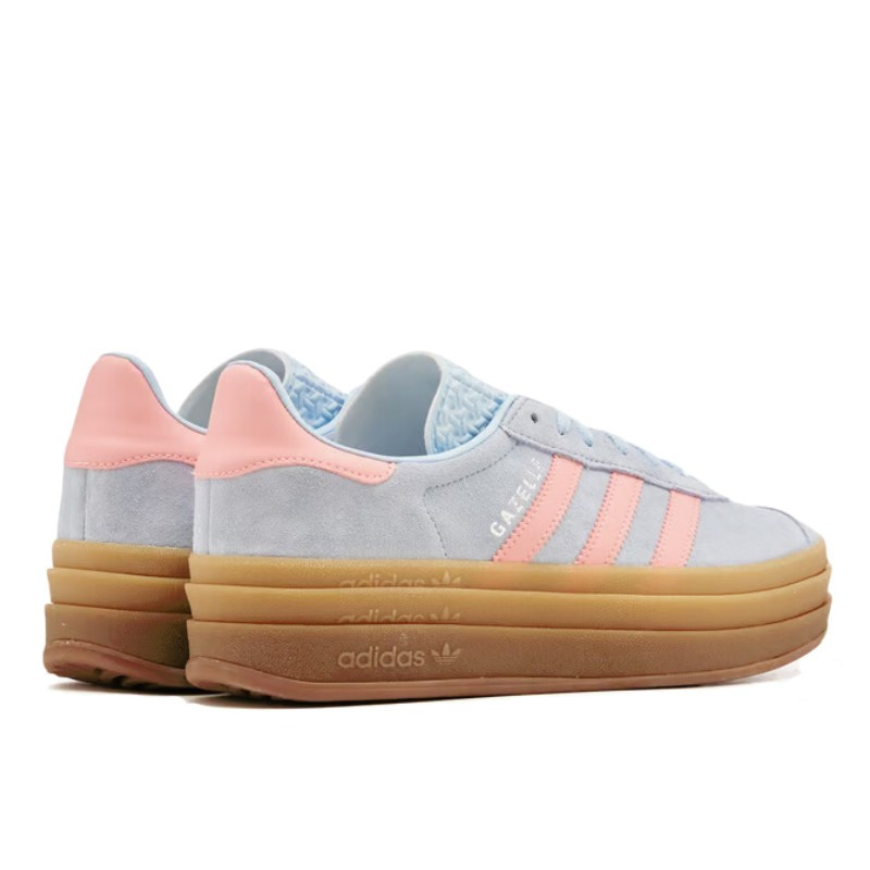 Adidas Adidas Gazelle Bold Baby Blue Pink Blauw