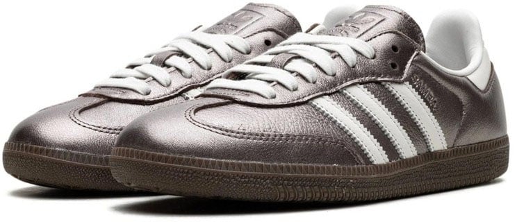 Adidas Adidas Samba OG Metallic Purple Zwart