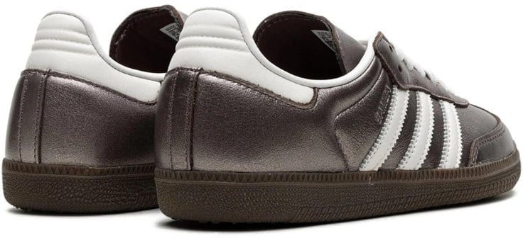 Adidas Adidas Samba OG Metallic Purple Zwart